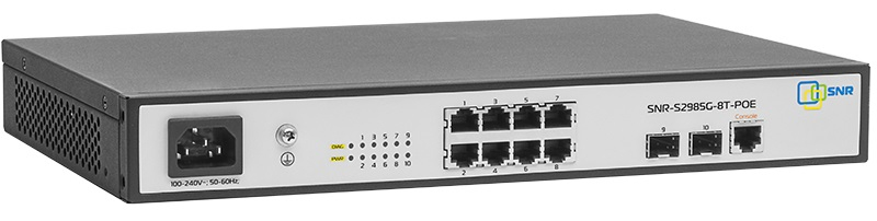 ����������� POE Ethernet ���������� ������ 2 - SNR-S2985G-8T-POE