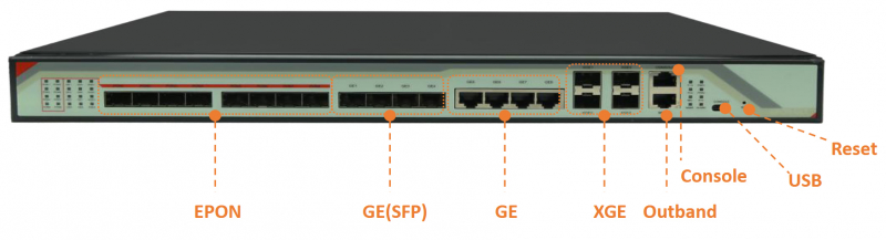 ���������� �������� 8PON GEPON OLT - FD1208S C-DATA 