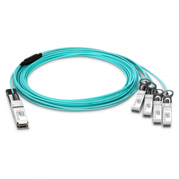 ������ AOC Breakout QSFP28 � 4*SFP28 3� - TS-Q100-4S25-BAOC-3M TELSAR