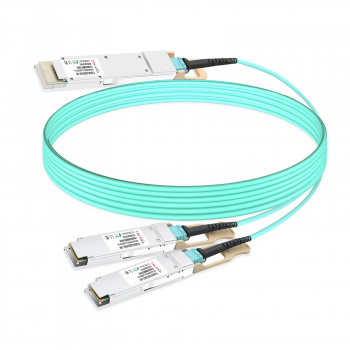 ������ AOC Breakout QSFP-DD � 2*QSFP56 7� - TS-QD400-2Q200-BAOC-7M TELSAR