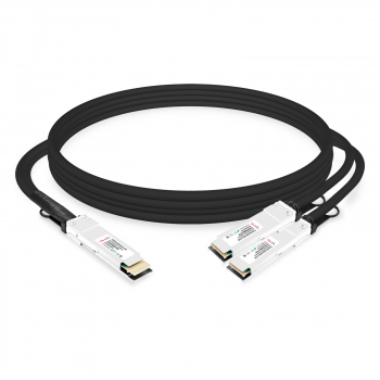 ������ DAC Breakout QSFP-DD � 2*QSFP56 0.5� - TS-QD400-2Q200-BDAC-CU0.5M TELSAR