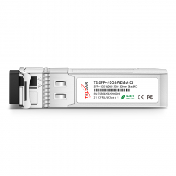 ������ ���������� SFP+ (10G) WDM ������������, �� 3��, DDM, LC - TS-SFP+-10G-I-WDM-A-03 TELSAR