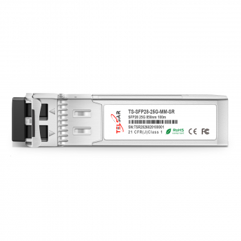 ������ ���������� SFP28 (25G), �� 100�, DDM, LC/LC - TS-SFP28-25G-MM-SR TELSAR
