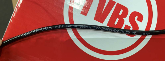 ������ ����� ���� TVBS U/UTP ���.5�, 4�2�0.51, ����������� CU, �������� PE ������ (305�)