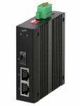 �������������� ������������ 2*100 ����/� PoE, SFP TS-MC10F-2FP1FS-E TELSAR