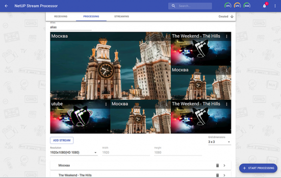 NetUP Stream Processor