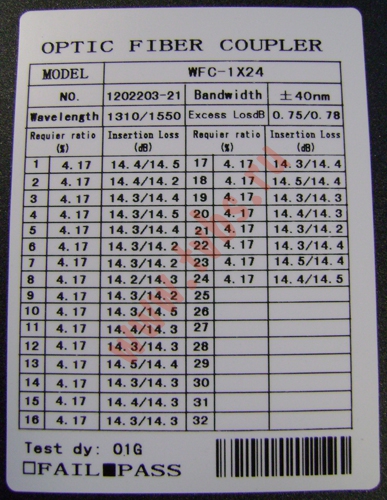 �������� ���������� 1�24, SM, �����������, 1310/1550��, 1�-0.9/3.0��, SC/APC