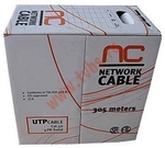 ����� ���� UTP 4x2x0.5, ���.5�, CCA, 305�, NetCable